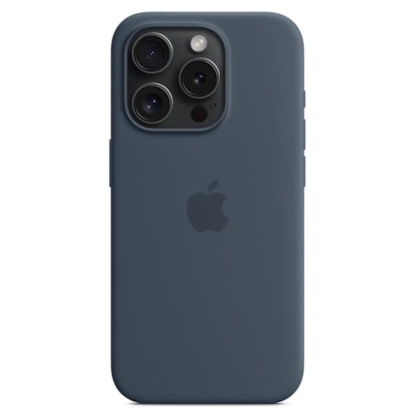 Magnetisk silikone telefoncover til iPhone 15 Pro Max, MagSafe-kompatibelt, grønt til iPhone 15 Pro Max. Black
