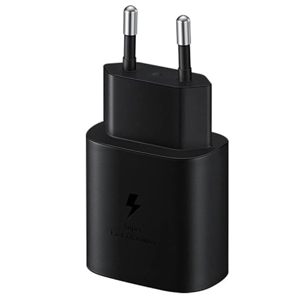 Samsung 25W USB-C hurtigoplader med kabel (sort)