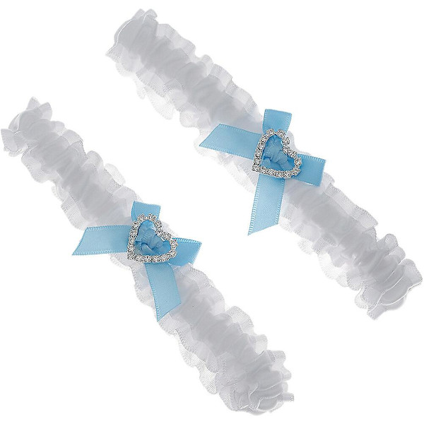 2 stk Brud Tilbehør Blonder Strømpebånd Brud Blonder Bryllup Strømpebånd Brud Brud Strømpebånd Bryllupsdag