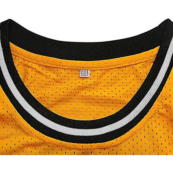 Biggie Smalls Jersey Badboy #72 Basketballtrøye Gul  L