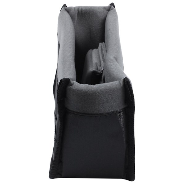 Iskunkestävä Dslr SLR-kameran lisäosa Organizer Case case(musta+)