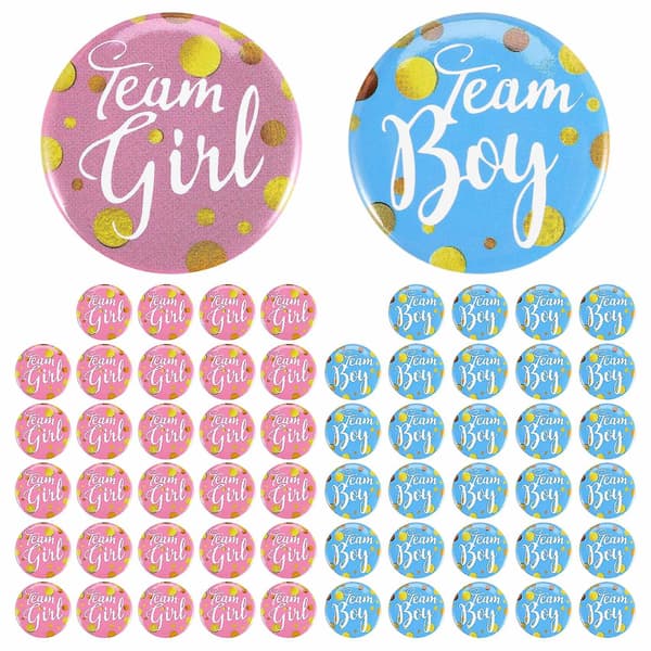 60-delad Nder Display Pin Boy And Button Pin Er Button Button För P