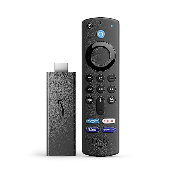 Alexa Stemmeremote (med TV-kontrolknapper) HD Streaming Enhed LANG