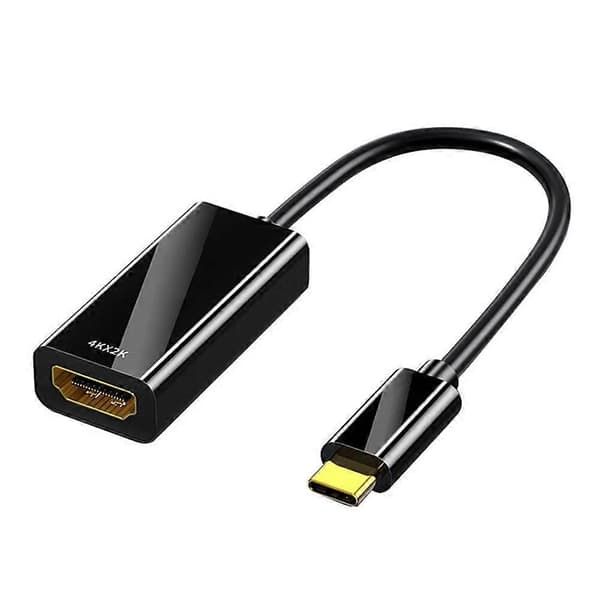 Typec-HDMI 4K teräväpiirtosovitinjohto USB3.1-HDMI-naaras Type-C-HDMI-sovitinjohto