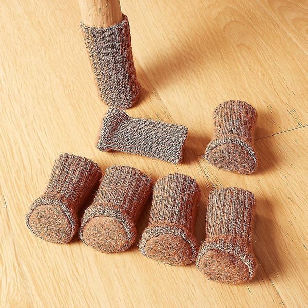 24 st Stolskydd i Hög Elastiskt Material, Möbelskydd, Halksäkra Stolskydd