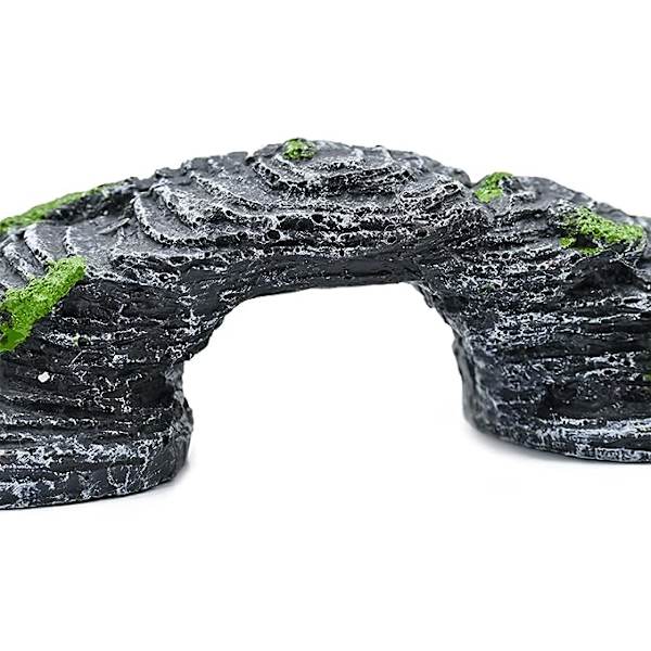 Reptilgrottehus seng rede habitat skjulesteder, solingsplattformer, for øgle skilpadde eremittkreps og andre små kjæledyr amfibietilbehør, akvarium Terrar