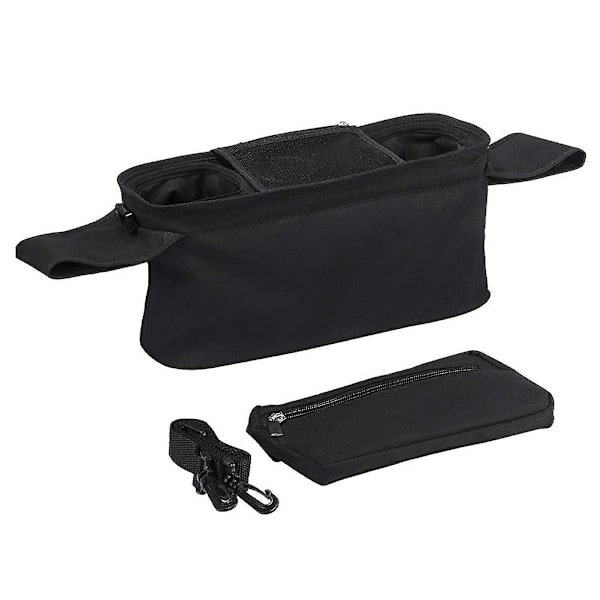 Bleieoppbevaring med isolert koppholder Baby Barnevogn Organizer
