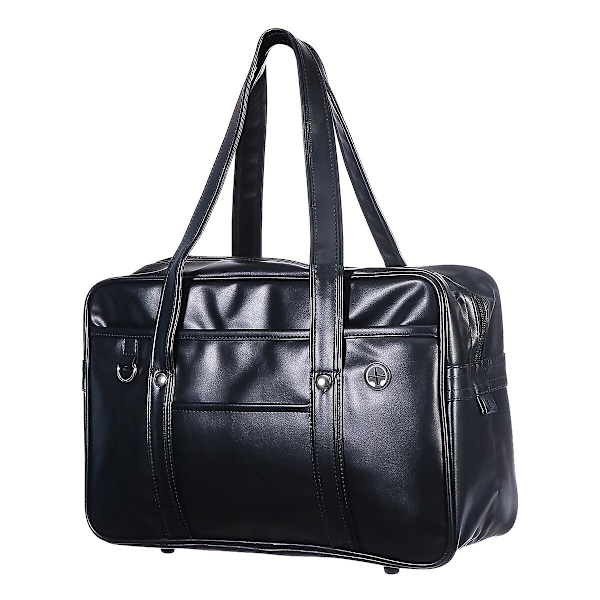 Japansk Tote Bag Business Attache Case Student Håndtaske Jk Skole Taske Computer Taske Sort 40x14.5x26cm Sort 40x14.5x26cm