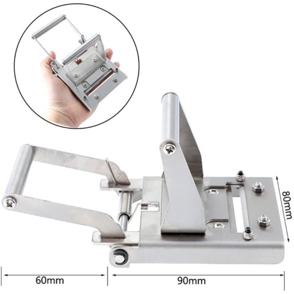 Kantbåndstrimmer Manuell trimming Rustfritt stål bærbare kantbåndkuttere