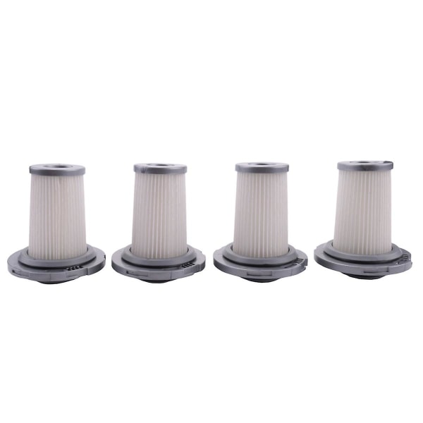 4 st HEPA-filter för Zr009005 till X-force Flex 8.60 sladdlös dammsugare
