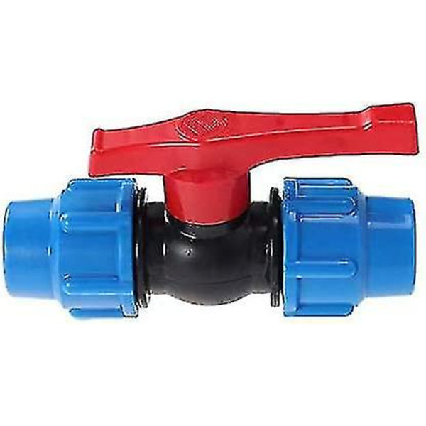 25 mm HDPE muovinen palloventtiili 20-32 mm vesiputkille