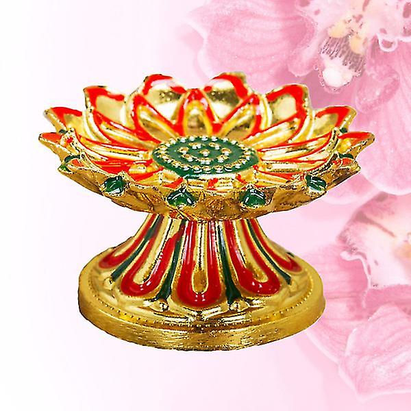 1 stk Smørlampeholder Buddha Altar Lys Metall Lysbeholder