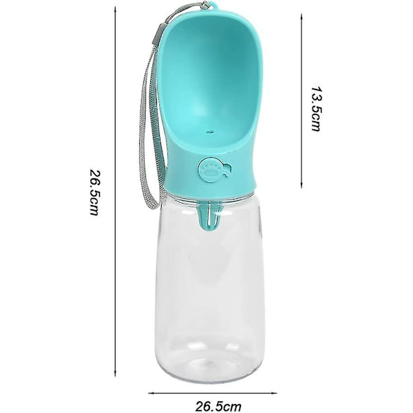500 ml:n koiran juomapullo, lemmikkieläinten vedenannostelija, ulkoilmatumbler lemmikkieläimille, lemmikkieläinten vesipullo