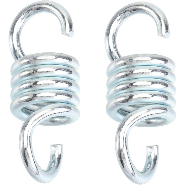 2 stk Hengekøyestol Fjær Heavy Duty Hengekøye Swing Fjær For Veranda Swing, Hengekøyestoler I Rustfritt Stål Forlengelsesfjær (7mm)