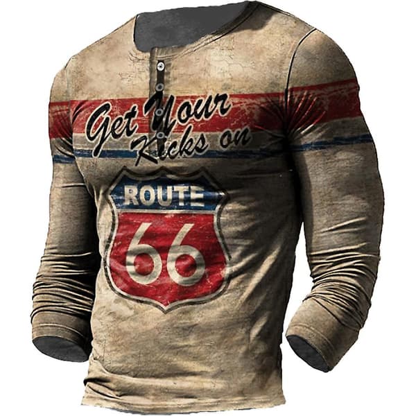 Herr T-shirt i bomull
