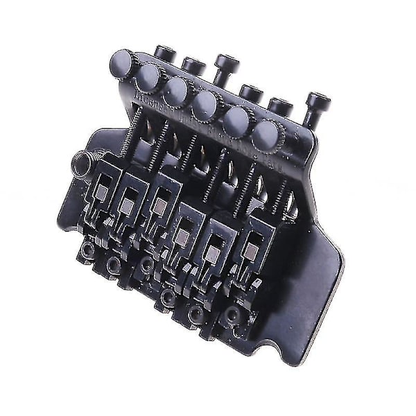 Floyd Rose Dobbeltlåsende Tremolo System Bro For Elektrisk Gitar Deler Svart