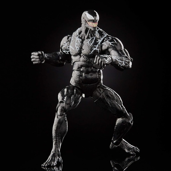 Sunrain Marvel Legends -sarjan Venom 6 tuuman keräilyhahmo Venom-lelu, ensiluokkainen muotoilu ja 3 lisätarviketta - 1588