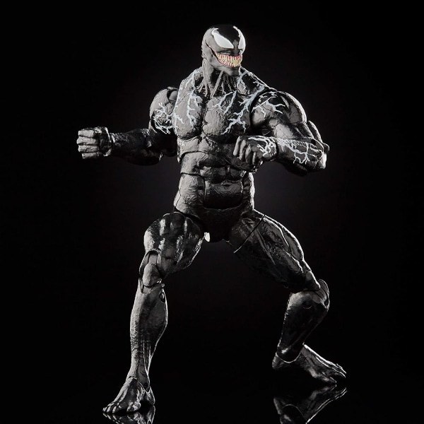 Sunrain Marvel Legends -sarjan Venom 6 tuuman kokoinen keräilyhahmo Venom-lelu, ensiluokkainen muotoilu ja 3 lisävarustetta -1588