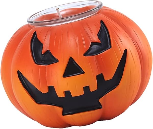 Flimrende Halloween Lys Stager Efterår Græskar Te Lys Have Dekoration