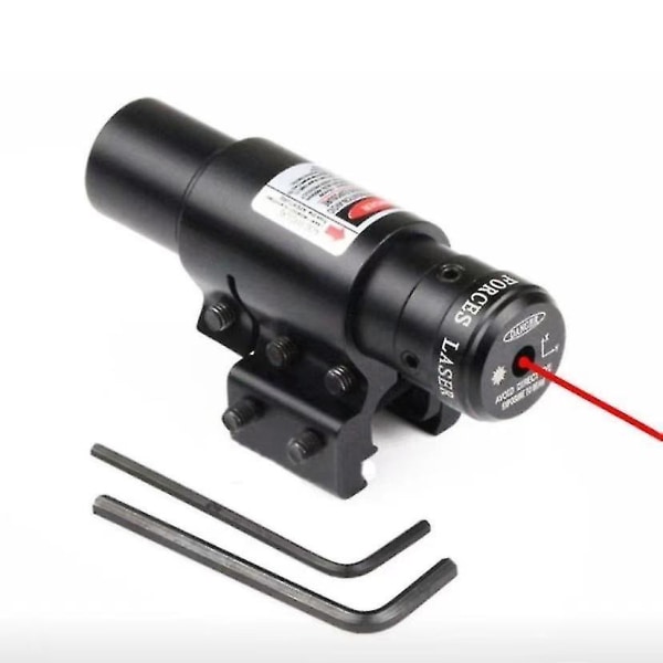 Mini infraröd lasersikte upp, ner, vänster och höger justerbar laserficklampa hög transmittanslins lärarpenna instrument (röd
