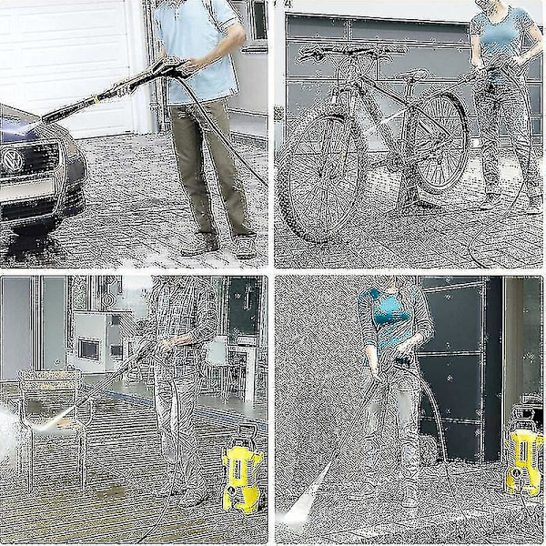 10m udskiftning højtryksslange til Karcher K-serie K2  K3  K4  K5  K7 kliktype hurtigstik (10)