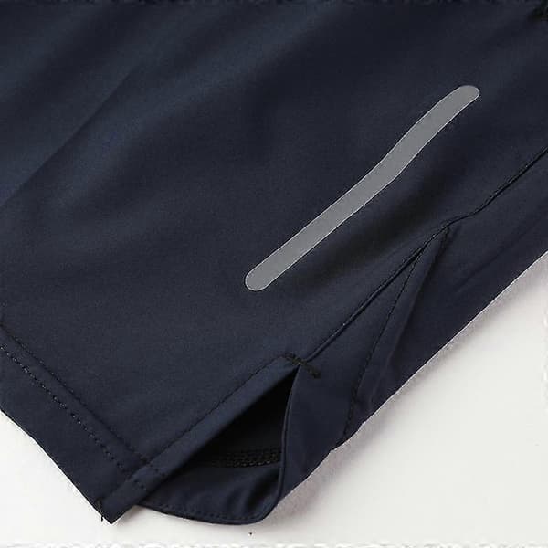 Åndbare sportsshorts til mænd Blue L