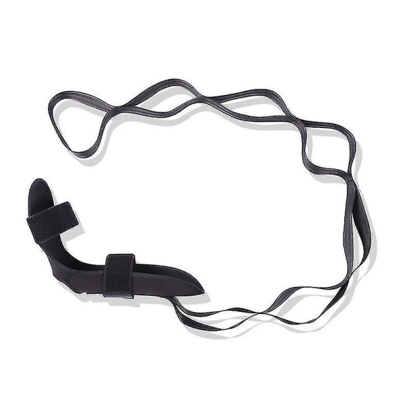 Yoga Fleksibilitet Stretch Band Af Ben Fascia Strækker Rem Ligament Stræk Bælte-mxbc Black