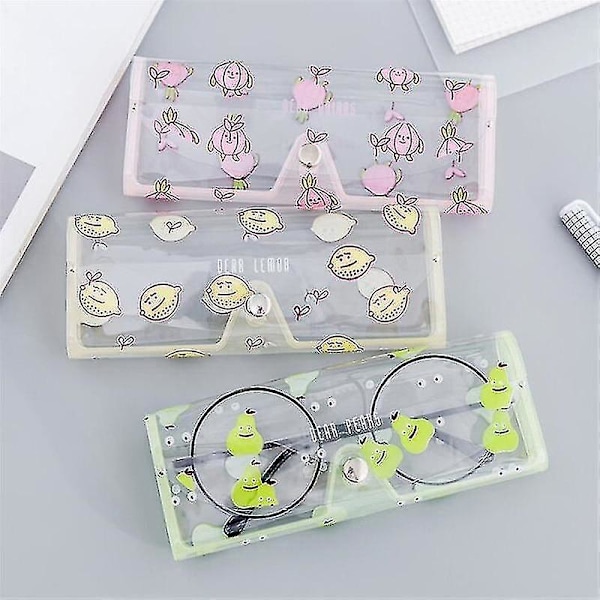 Briller Etuier Holdere Transparent Pvc Briller Beskyttelsesetui