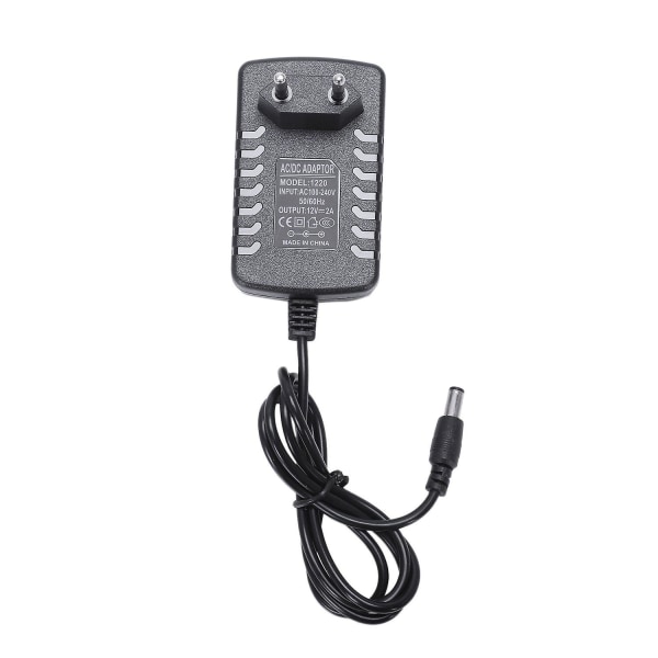 AC 100 - 240V til DC 12V 2A Strømforsyning Adapter for LED-lys LED-lysstripe