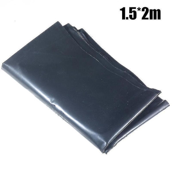 1,5x2m Have Dammembran Sort Fiske Dambeklædning Husholdning Have Swimmingpool Z48786