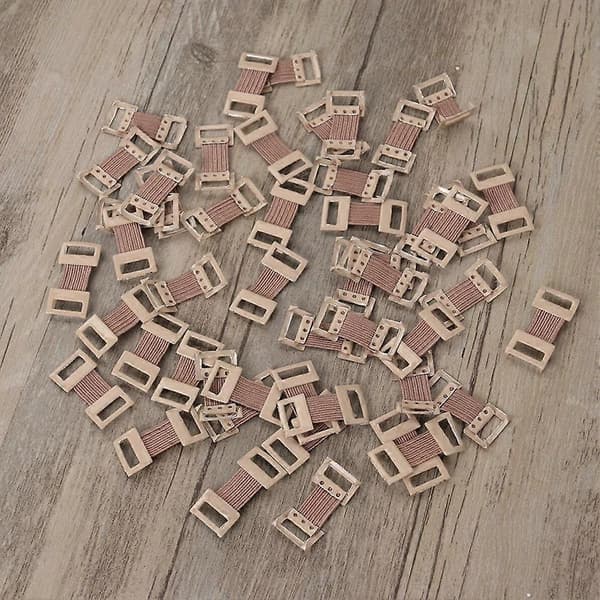 10 X Bandageclips Elastisk Kropsindpakningsclips Metalklemmer til-Comp hot！|UK] white one-size