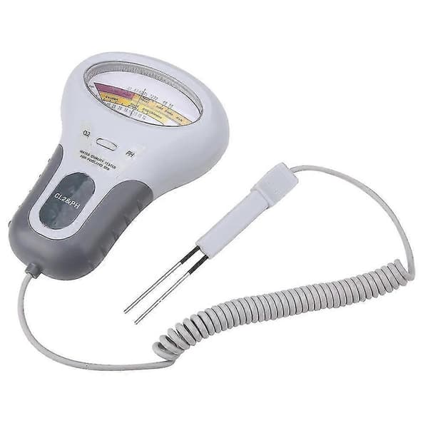 Spa Pool Vandkvalitetsanalysator Digital Klor Og Ph Cl2 Tester Med Probe