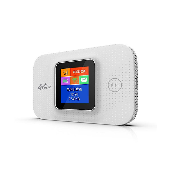 4G Simkort Wifi Router Farve LCD Display LTE Wifi Modem Simkort Router Mifi Lomme Hotspot Indbygget