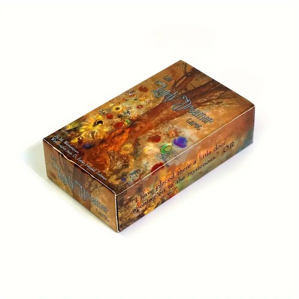 Ensom drømmer Tarot Knight Tarot Hvit Oracle of Light 78 kortstokk spådomsspill