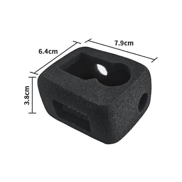 Støyreduserende svampdeksel for DJI Osmo Action 5 Pro-kamera