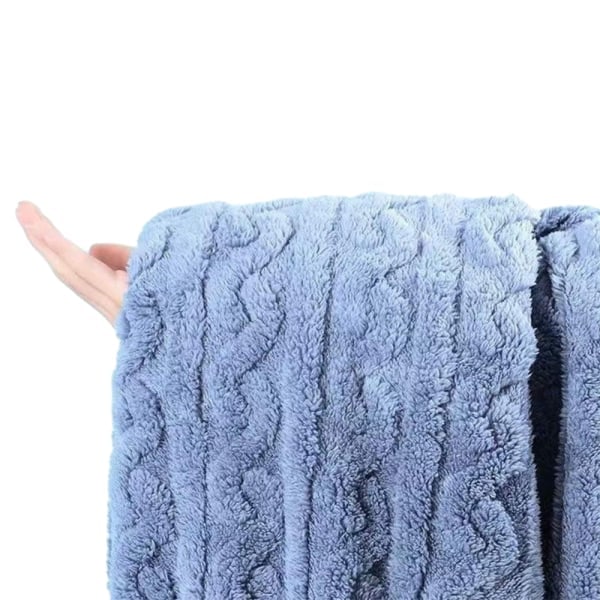 Dam Fleece Pyjamas Set Mjukt Nattkläder Dräkt Nattkläder Pjs Vinter Varm Vit L