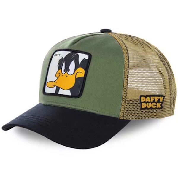 Tegneserie Kanin And Broderet Baseball Cap Sommer Mesh Cap Amerikansk Baseball Cap Solhat Moderigtig og Alsidig