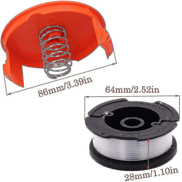 Black+decker A6481 Kela + 6 Pakka Siima Yhteensopiva Reflex Trimmerin Kanssa