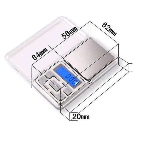 Bærbare Mini Mobil Smykkeskalaer