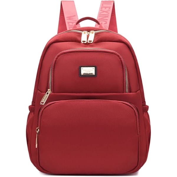 Kvinnor Flickor Ryggsäck Plånbok Dam Mode Ryggsäck Casual Axelväska Lätt Resväska Handväska Multi-Pocket Daglig Ryggsäck Lämplig för Shopping