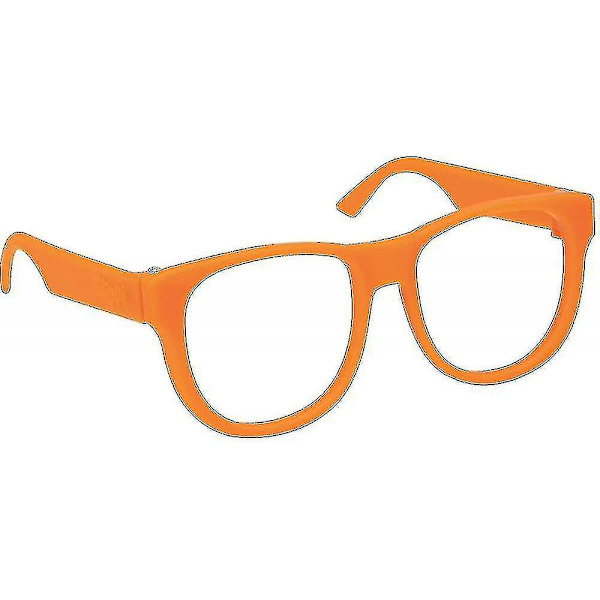 Puku-roolipelivarusteet, täydellinen pukeutumiseen ja leikkiin - sisältää ikonisen oranssin perhosoljensa, henkselit, hatut ja silmälasit