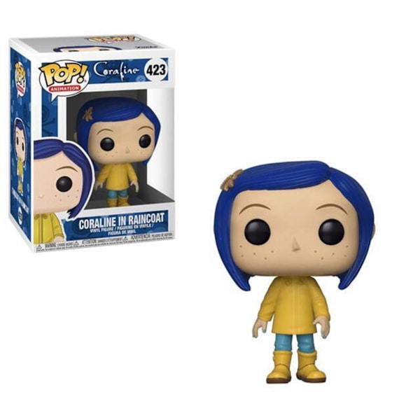 Animation: Coraline i regnrock Vinyl Action Figures Leksak Present till fans, 100% Ny