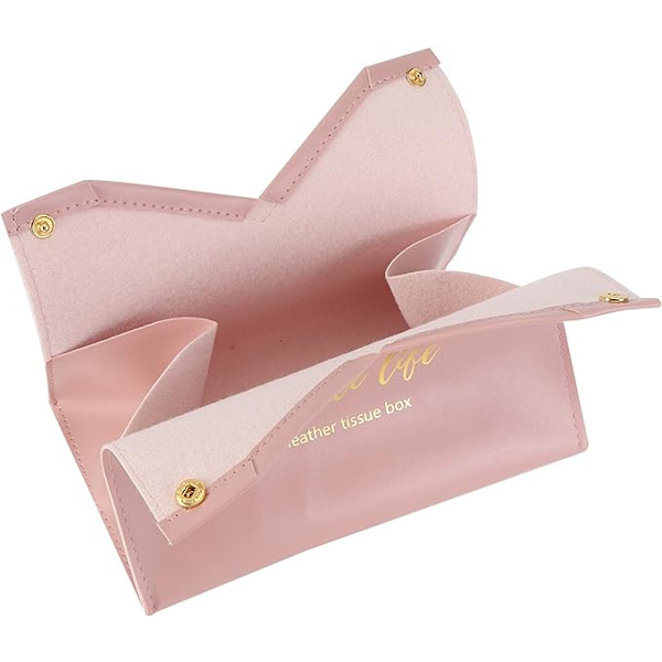 2 stk Bag Oppbevaring Bad og Husholdning Pu for Liv Enkelt Rom Stue Etui Holder Ansiktspleie Hjem Dispenser Håndkle Tabeller Pung Dekorasjon Soverom