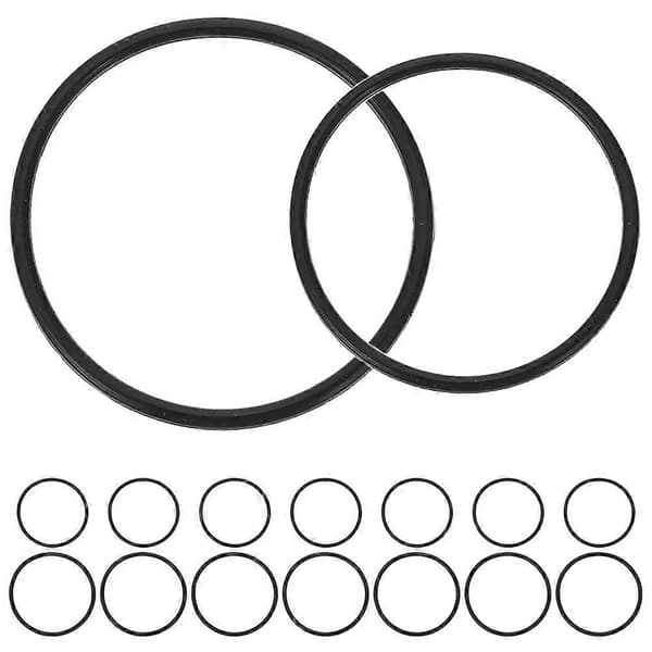 16 st cykelhastighetsmätarfästringar för fixering med silikonband