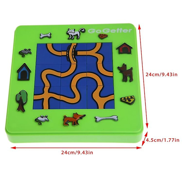 Go Getter Board Toy Katt och Mus Cartoon Pussel Maze Intelligence Spel Present