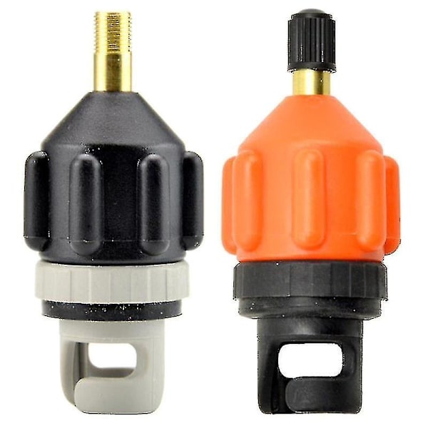 Holdbar Luftventil Adapter Slidstærk Ro-båd Luftventil Adapter Nylon Kajak Oppustelig Pump Adapter Til SUP Bræt
