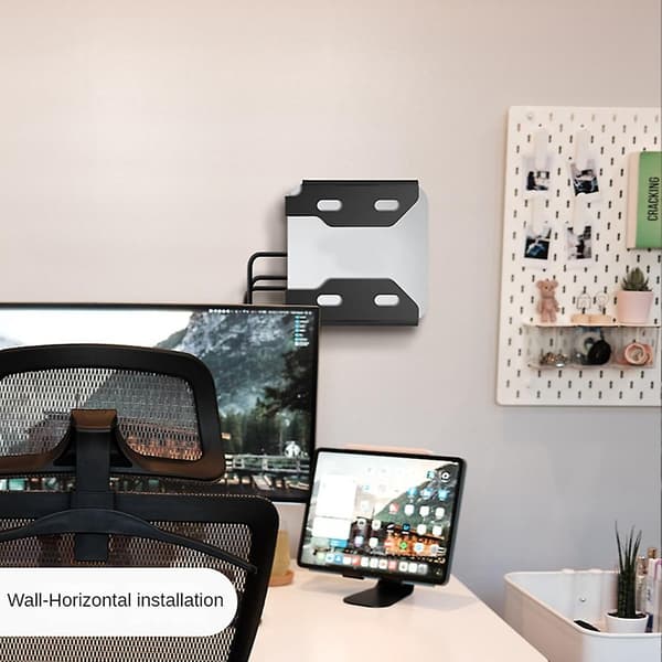 Akrylholder Kompatibel Til Studio Desktop Stand Pc Base Support Vægmonteret Ramme Køling Holde