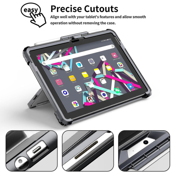 Stöttålig Handhållen Design Tablettfodral Kompatibel Med Microsoft Surface Go 1/2/3