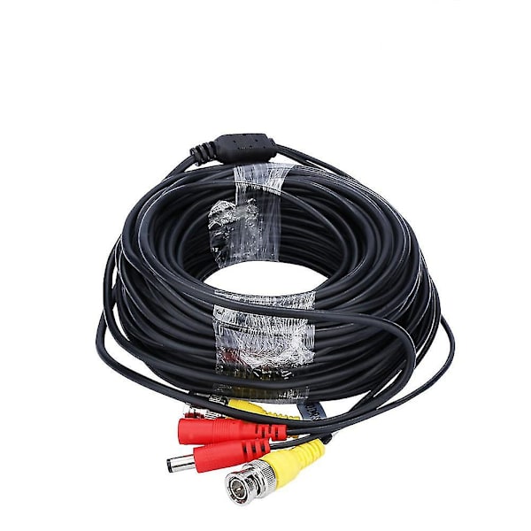 CCTV DVR-kamera videokabel DC-strömförsörjning BNC-förlängningskabel 10-60 m