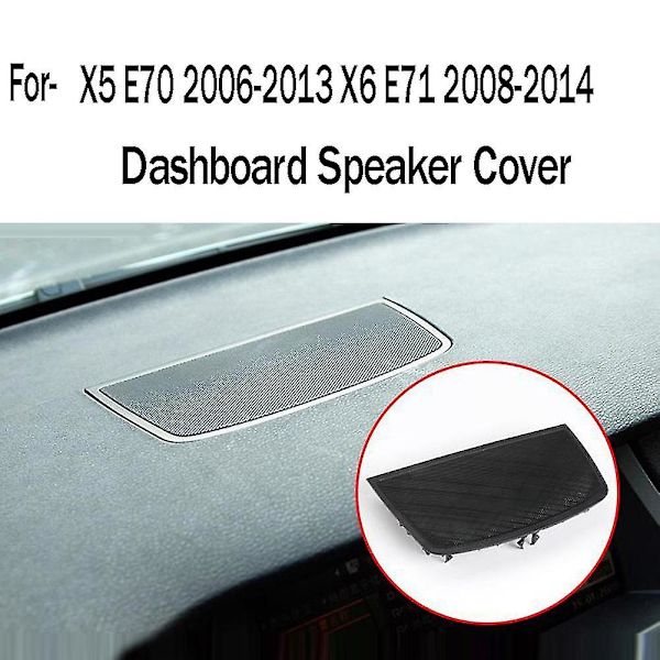Dashbordhøyttalerdekselgitterhøyttalernettdeksel for X5 E70 2006-2013 X6 E71 2008-2014 514571